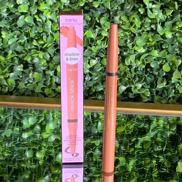 Tarte GOLDEN PINK LUSTER + BLACK Quick Stick Waterproof Shadow & Liner | NEW - Picture 11 of 16